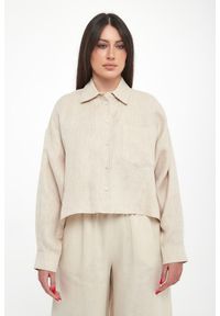 Weekend Max Mara - Koszula damska lniana Capo WEEKEND MAX MARA. Materiał: len #2