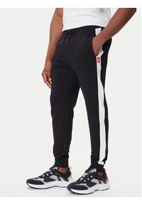 Hugo - HUGO Dres DapieDoaky 50485042 Czarny Regular Fit. Kolor: czarny. Materiał: bawełna #5