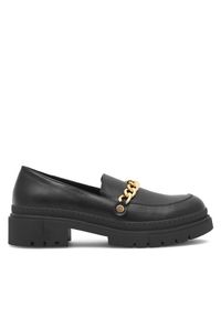 Loafersy DeeZee. Kolor: czarny