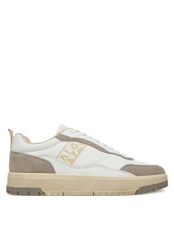 Napapijri Sneakersy Dust NP0A4IQZ Biały. Kolor: biały. Materiał: skóra