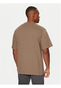 G-Star RAW - G-Star Raw T-Shirt D26350 Brązowy Boxy Fit. Kolor: brązowy. Materiał: bawełna #4