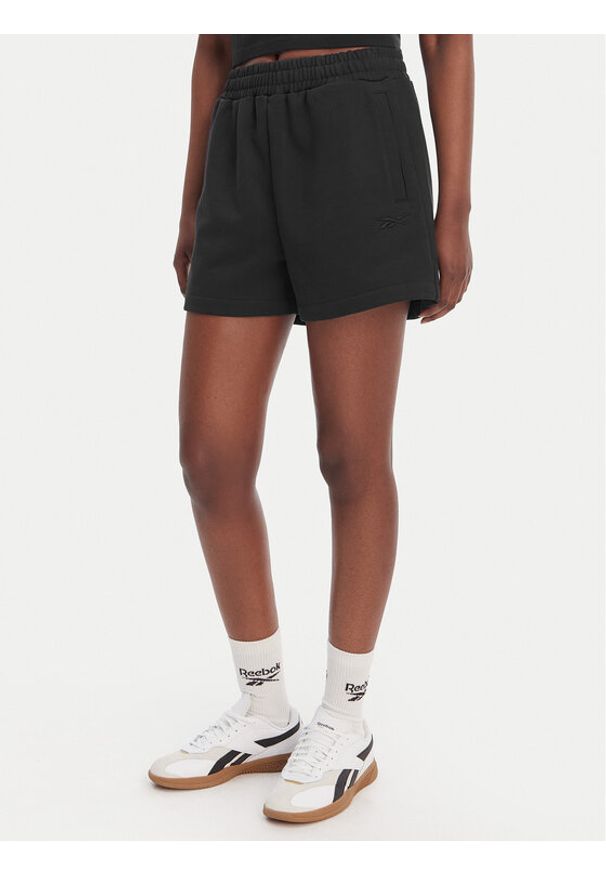 Reebok Szorty sportowe Reebok x Ewa Chodakowska Jula RK25623CCW Czarny Regular Fit. Kolor: czarny. Materiał: bawełna