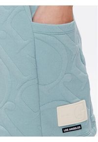 Guess Spódnica mini Adelaide V3GD17 KBIN0 Niebieski Regular Fit. Kolor: niebieski. Materiał: syntetyk