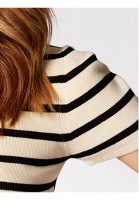 Gina Tricot Sweter Basic 20514 Kolorowy Slim Fit. Materiał: syntetyk. Wzór: kolorowy #2