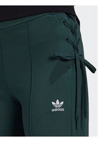 Adidas - adidas Spodnie dresowe Always Original Laced HK5083 Zielony Slim Fit. Kolor: zielony. Materiał: bawełna, dresówka #3