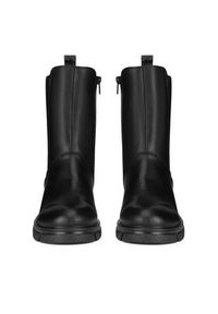 Rieker Botki Z9180-01 Czarny. Kolor: czarny. Materiał: skóra #7