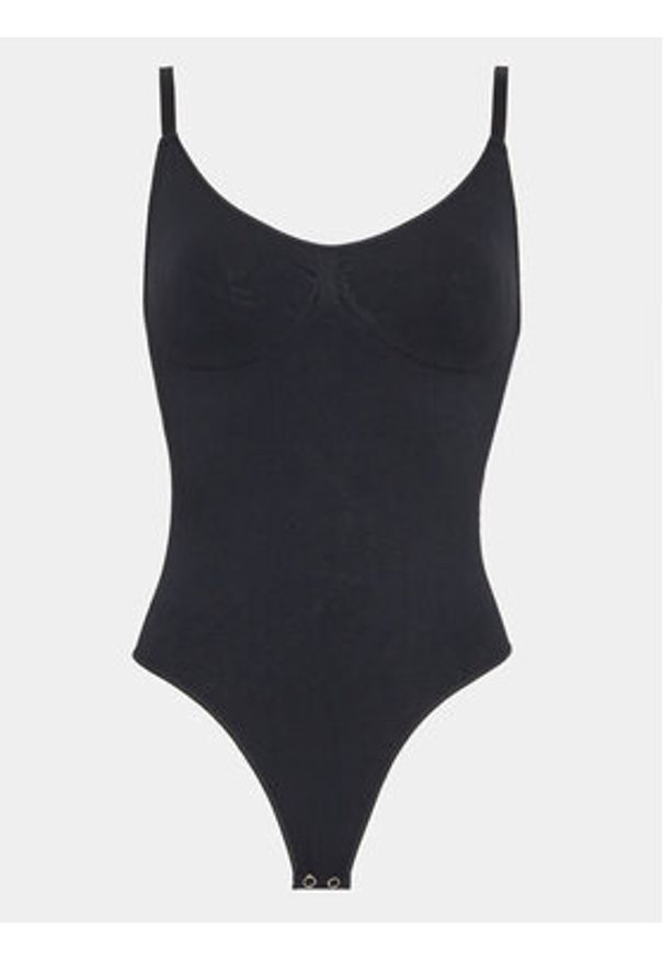 Hunkemöller Kombinezon modelujący Smls 202136 Czarny. Kolor: czarny. Materiał: syntetyk