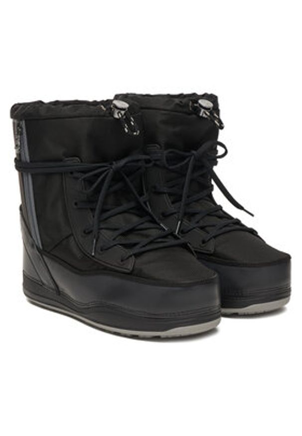 Bogner Śniegowce Laax 8 32547534 Czarny. Kolor: czarny. Materiał: skóra