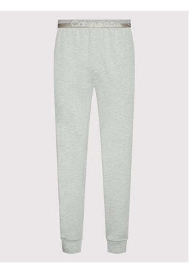 Calvin Klein Underwear Spodnie piżamowe 000NM2175E Szary Relaxed Fit. Kolor: szary. Materiał: bawełna