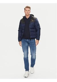 Lacoste Kurtka przejściowa BH6763 Khaki Regular Fit. Kolor: brązowy. Materiał: syntetyk #2