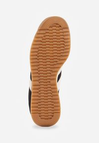 Renee - Czarne Sneakersy Ozdobione z Boku Paskami Ariene. Okazja: na co dzień. Zapięcie: pasek. Kolor: czarny. Materiał: jeans, materiał. Wzór: aplikacja. Sezon: wiosna #6