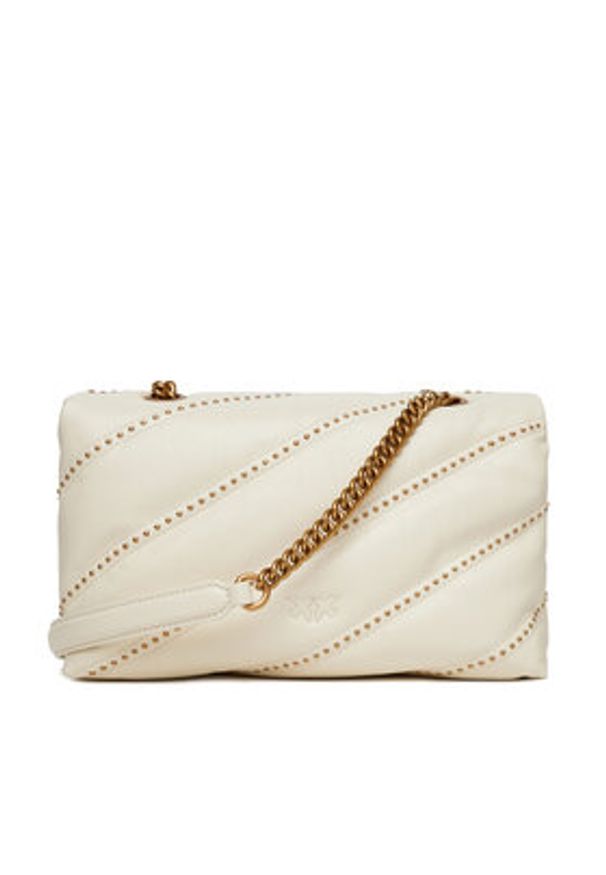 Pinko - PINKO Torebka Love Puff Classic Cl PE 25 PLTT 100038 A26T Écru. Materiał: skórzane
