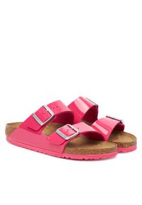 Birkenstock Klapki Arizona 1030798 Różowy. Kolor: różowy. Materiał: skóra #4