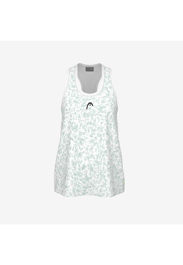 Head - AGILITY Tank Top Girls. Kolor: biały, wielokolorowy, niebieski. Wzór: motyw zwierzęcy