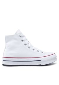 Converse Trampki Chuck Taylor All Star Eva Lift Hi 272856C Biały. Kolor: biały. Materiał: materiał