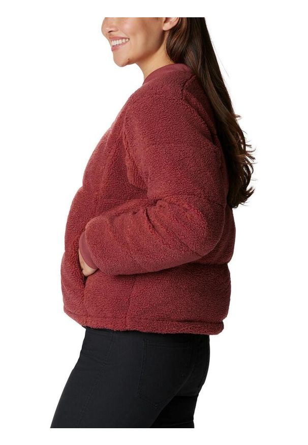 columbia - Kurtka damska Street Columbia Puffect Novelty. Kolor: czerwony. Sezon: zima. Styl: street