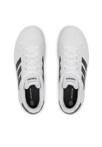Adidas - adidas Sneakersy Grand Court Lifestyle Tennis Lace-Up Shoes GW6511 Biały. Kolor: biały. Materiał: skóra #5