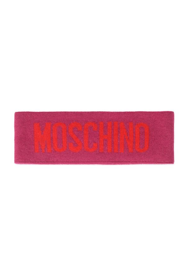 MOSCHINO Opaska materiałowa 65235 0M2355 Różowy. Kolor: różowy. Materiał: materiał