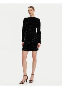 DKNY Sukienka koktajlowa P4ID6XQY Czarny Regular Fit. Kolor: czarny. Materiał: syntetyk. Styl: wizytowy #5