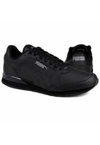 Buty męskie sportowe do chodzenia Puma ST RUNNER V3 L. Kolor: czarny. Sport: turystyka piesza #1