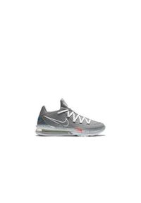 Buty koszykarskie męskie Nike Lebron Xvii Low Particle Grey. Zapięcie: sznurówki. Kolor: szary. Materiał: syntetyk, tkanina, materiał. Szerokość cholewki: normalna