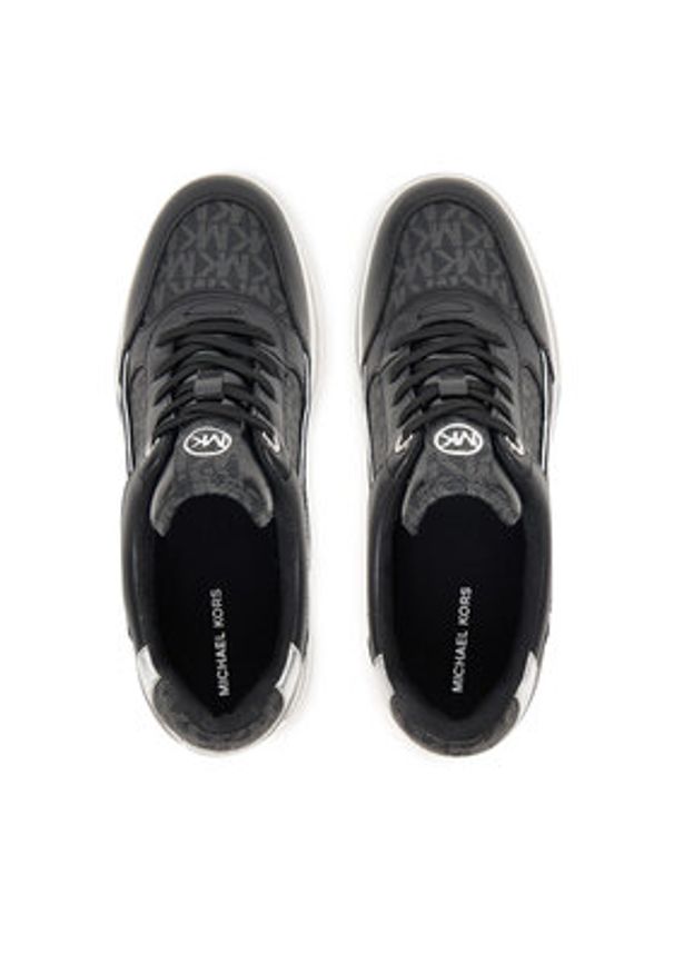 MICHAEL Michael Kors Sneakersy Emmy 43F5EMFS2L Czarny. Kolor: czarny. Materiał: skóra