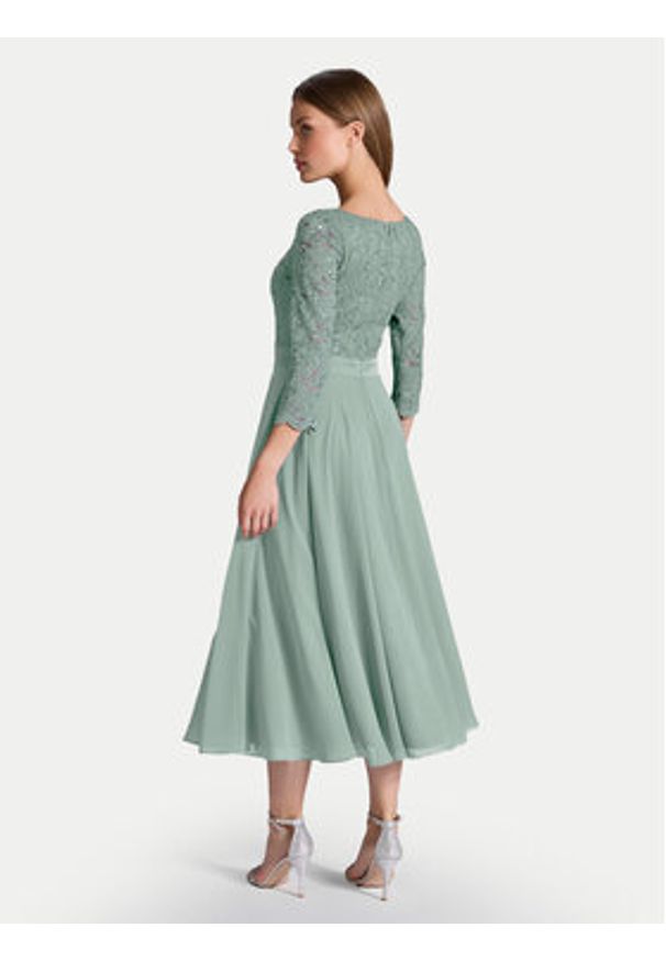 Swing Sukienka koktajlowa 77761710 Zielony Regular Fit. Kolor: zielony. Materiał: syntetyk. Styl: wizytowy