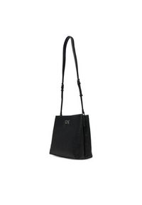 Czarna listonoszka Calvin Klein skórzana
