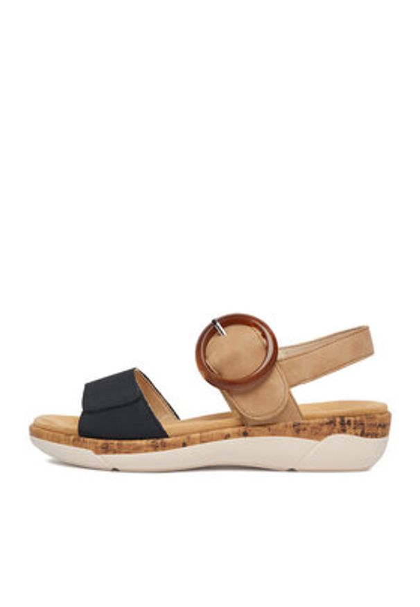 Remonte Sandały CEO-R6853-60 Beżowy. Kolor: beżowy. Materiał: syntetyk, skóra