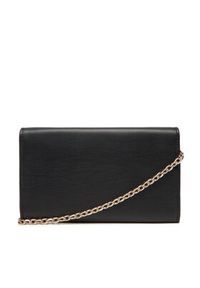 TOMMY HILFIGER - Tommy Hilfiger Torebka Th Icon Flap W/ Chain AW0AW17958 Czarny. Kolor: czarny. Materiał: skórzane #4