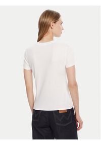 Calvin Klein T-Shirt LV044C216G Biały Regular Fit. Kolor: biały. Materiał: bawełna #5