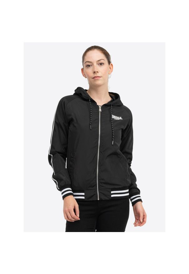 Damska kurtka zimowa Lonsdale Meriden. Kolor: czarny. Sezon: zima