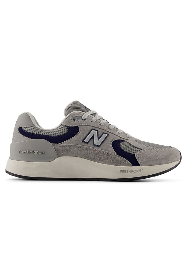 Buty unisex New Balance Fresh Foam x 1880 v2 U188W3U2 – szare. Okazja: na co dzień, na spacer. Kolor: szary. Materiał: materiał, syntetyk, guma, zamsz. Szerokość cholewki: normalna. Sport: turystyka piesza, fitness