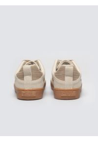 Big-Star - Sneakersy damskie beżowe TT274759 801. Nosek buta: okrągły. Kolor: beżowy. Materiał: guma, denim, syntetyk. Szerokość cholewki: normalna #4