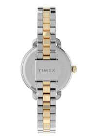 Timex zegarek TW2U60200 Standard Demi. Kolor: biały. Materiał: materiał #3