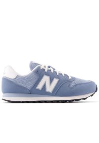 Buty damskie New Balance GW500BLS - niebieskie. Okazja: na co dzień. Kolor: niebieski. Materiał: zamsz. Szerokość cholewki: normalna #1