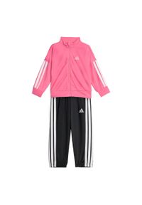 Adidas - Dres Essentials CLIMACOOL Kids. Okazja: na uczelnię. Kolor: biały, różowy, wielokolorowy. Materiał: dresówka. Styl: sportowy #1