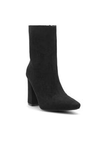 DeeZee Botki RAQUEL HCL230103 Czarny. Kolor: czarny. Materiał: materiał #6