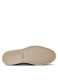 Clarks Lordsy Atticus Ltslip 26176086 Brązowy. Kolor: brązowy. Materiał: skóra, zamsz