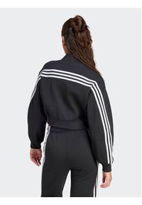 Adidas - adidas Bluza Future Icons 3-Stripes IP1566 Czarny Loose Fit. Kolor: czarny. Materiał: bawełna, syntetyk #5