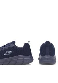 skechers - Skechers Sneakersy Bobs B Flex 118106 NVY Granatowy. Kolor: niebieski. Materiał: materiał #7