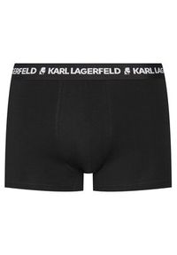 Karl Lagerfeld - KARL LAGERFELD Komplet 3 par bokserek A1M47021 Czarny. Kolor: czarny. Materiał: bawełna #6