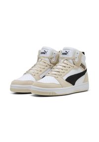 Puma - Sneakersy unisex Rebound v6 SD PUMA Alpine Snow Black White. Kolor: czarny, biały, wielokolorowy