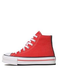 Converse Trampki Chuck Taylor All Star EVA Lift A06019C Czerwony. Kolor: czerwony. Materiał: materiał #3