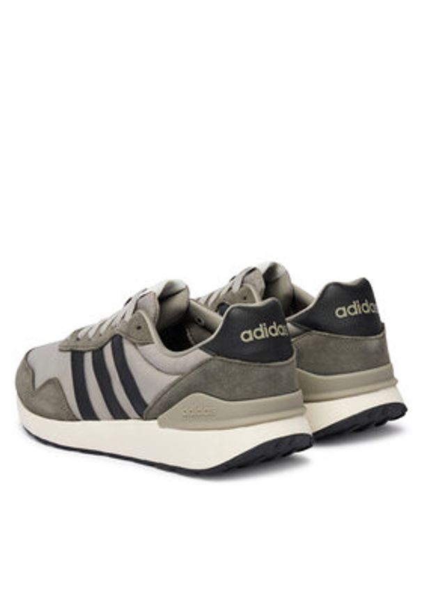 Adidas - adidas Sneakersy Run 60S 4.0 JQ6098 Szary. Kolor: szary. Materiał: zamsz, skóra. Sport: bieganie