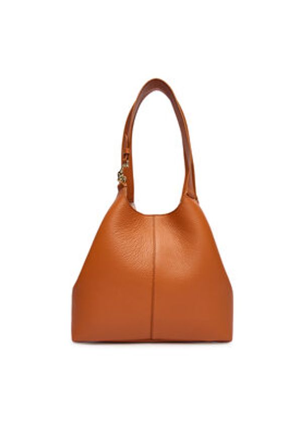 Coccinelle Torebka SHA Coccinelle C-Easy E1 SHA 11 02 01 Brązowy. Kolor: brązowy. Materiał: skórzane