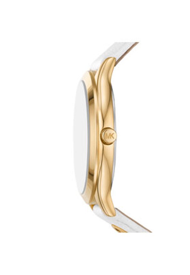 Michael Kors Zegarek Slim Runway MK7466 Biały. Kolor: biały