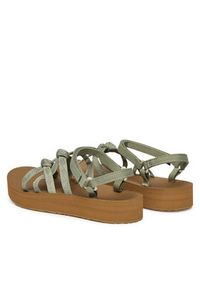 Teva Sandały Midform Kena Slim 1173494 Zielony. Kolor: zielony. Materiał: materiał #5