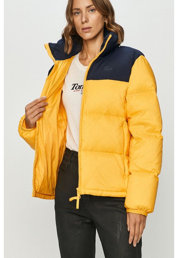 Lacoste - Kurtka puchowa. Okazja: na co dzień. Materiał: puch. Styl: casual