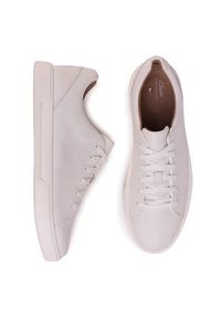 Clarks Sneakersy Un Costa Lace 261401647 Biały. Kolor: biały. Materiał: skóra #7